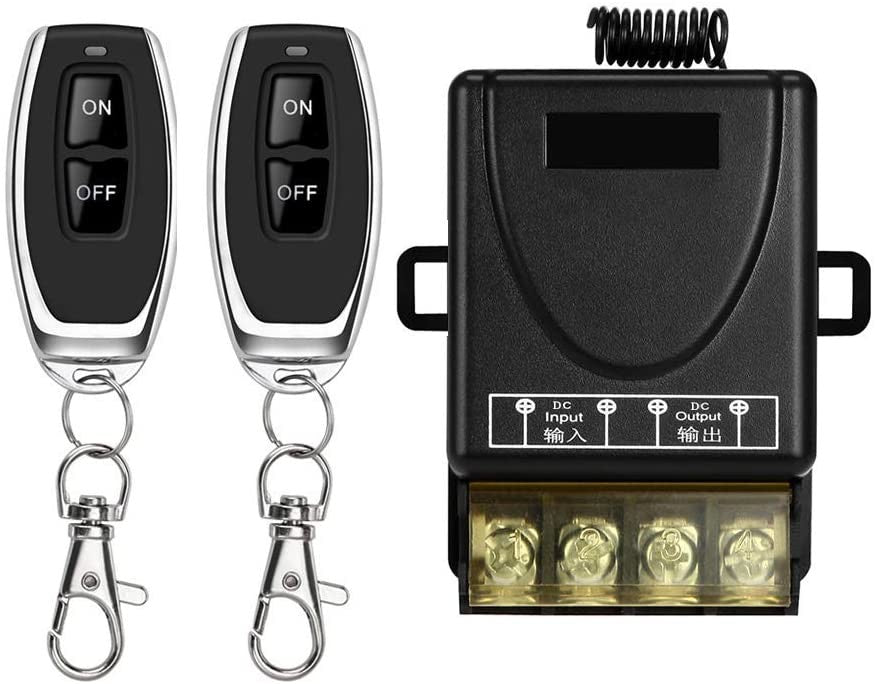 DUOLED Funkrelais 40A 12V mit Fernbedienung