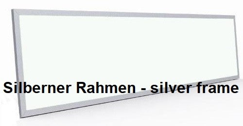 LED Panel EPISTAR 30x120cm 40W silber