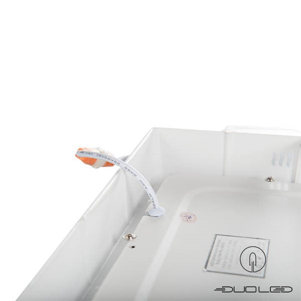 LED Aufbauleuchte eckig weiss 18W 1350Lm 225x225mm