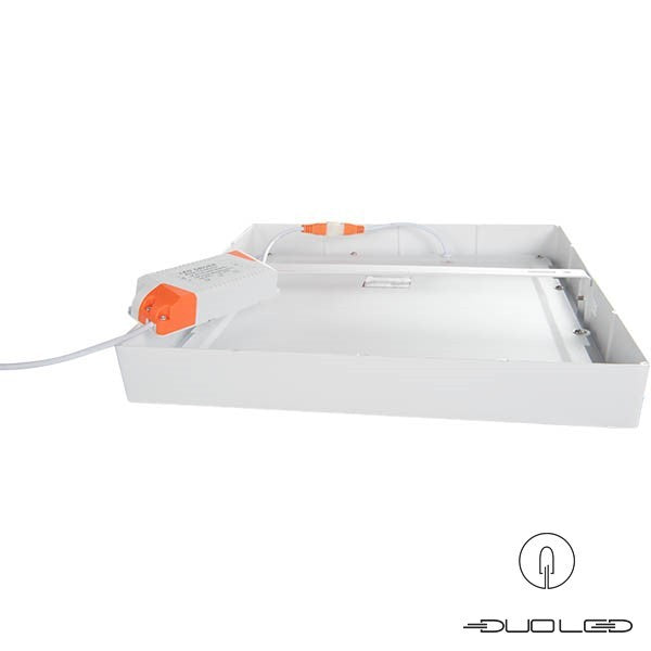 LED Aufbauleuchte eckig weiss 24W 1800Lm 300x300mm