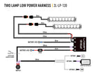Lazer cable set dual SP&amp;SW ST series TripleR linear
