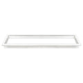 Mounting frame 30x120cm white 