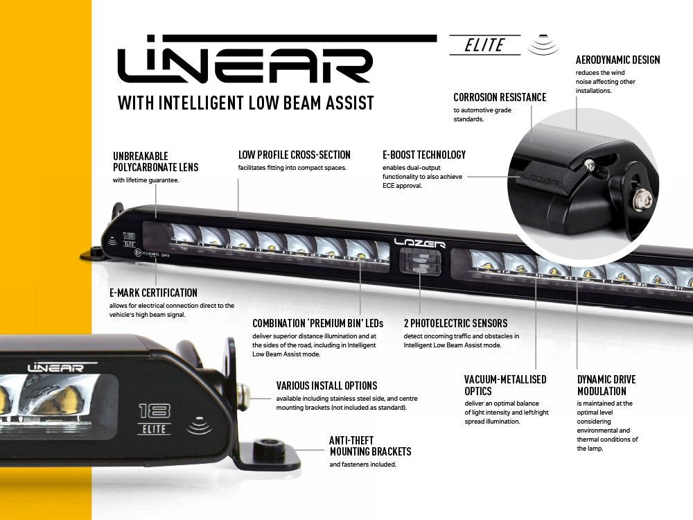 LAZER LAMPS Linear 18 Elite mit iLBA