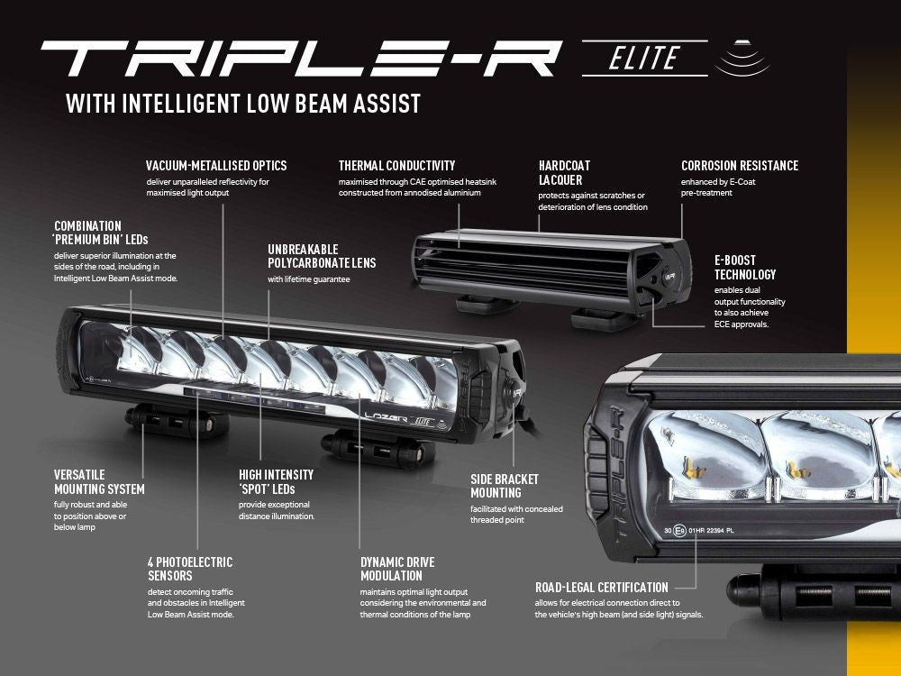 LAZER LAMPS TripleR 1000 Elite with iLBA