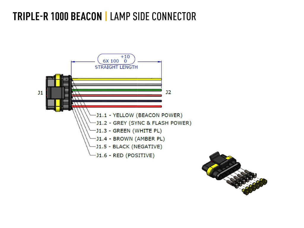 LAZER LAMPS Triple-R 1000 Gen2. STD with flash function