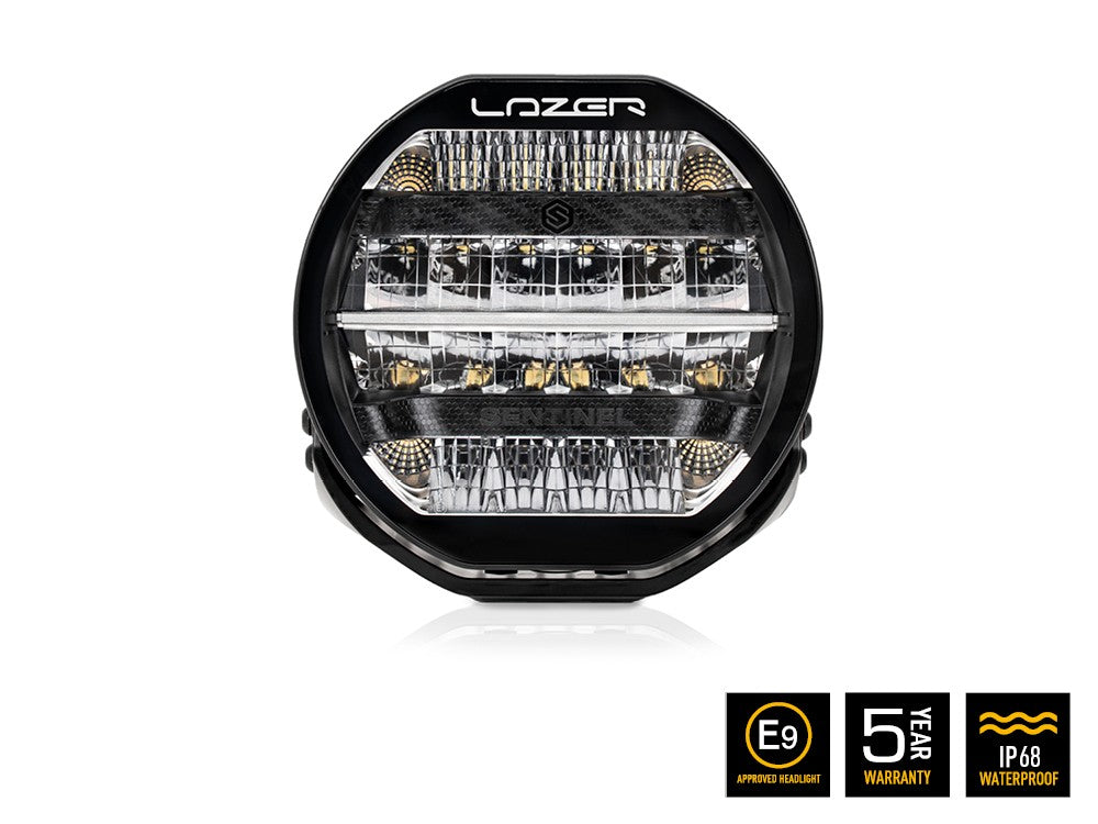 LAZER LAMPS SENTINEL 9" Standard black