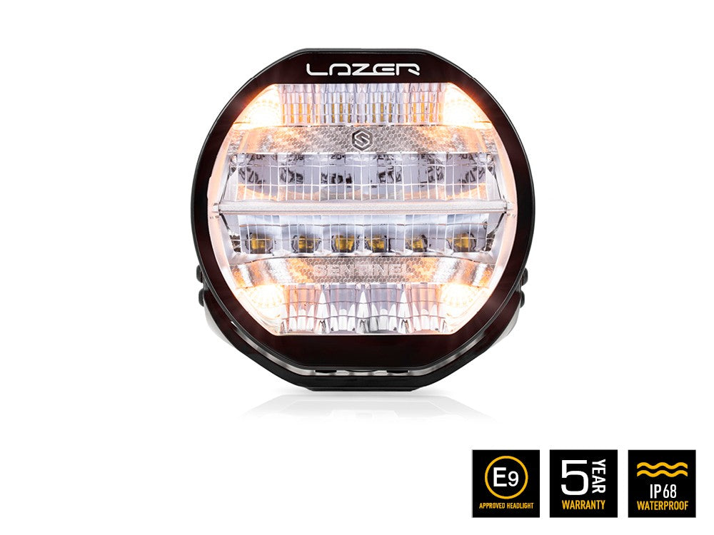 LAZER LAMPS SENTINEL 9" Standard Chrome