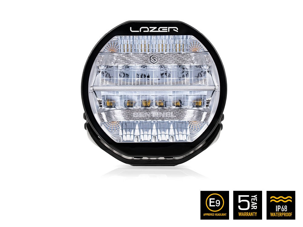 LAZER LAMPS SENTINEL 9" Standard Chrome