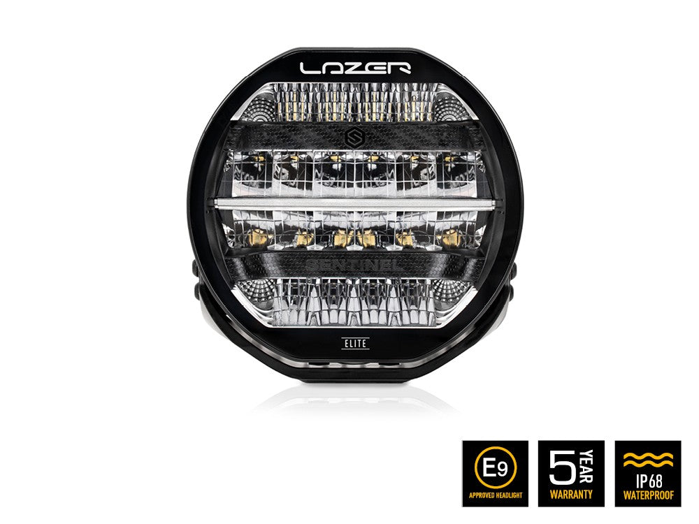 LAZER LAMPS SENTINEL 9" ELITE black