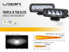 LAZER LAMPS Radiator Grille Kit FIAT Ducato 2014+ Triple-R 750 Elite Gen2