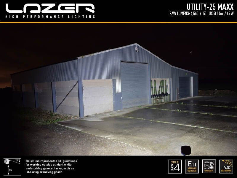 LAZER LAMPS Utility 25 MAXX