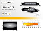 LAZER LAMPS Kühlergrill-Kit  VW T7 (2022+) Linear 6 STD/Elite/Elite+