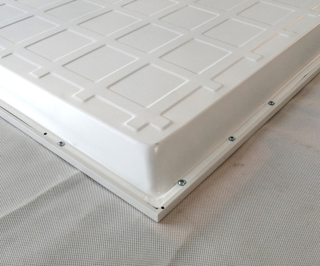 LED-paneel met achtergrondverlichting 60x120cm 60W K4000 wit frame 6-pack
