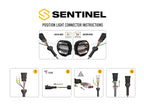Laserlampen Sentinel Standaard wit