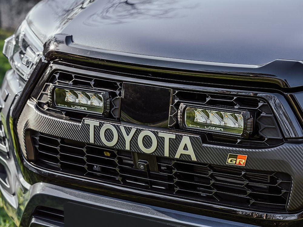 LAZER LAMPS Radiator grille kit TOYOTA Hilux GR Sport (2022+) Triple-R 750 Elite G2