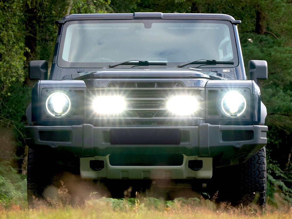 LAZER LAMPS Radiator Grille Kit INEOS Grenadier Triple-R 750 Elite Gen2