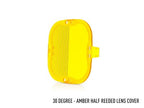 LAZER LAMPS LENS PROTECTOR YELLOW HALF-RIBBED 30