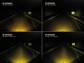 LAZER LAMPS Vorsatzlinse GELB GERIFFELT 30° RP SERIE/UTILITY-80 HD