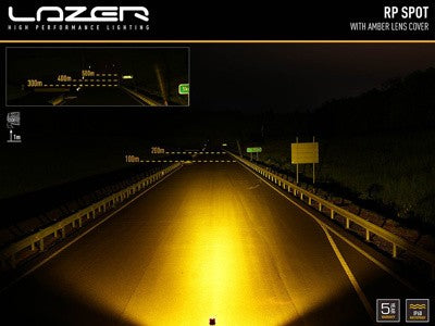 LAZER LAMPS Vorsatzlinse GELB RP SERIE/UTILITY-80 HD
