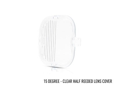 LAZER LAMPS Vorsatzlinse HALB GERIFFELT 15° RP SERIE/UTILITY-80 HD
