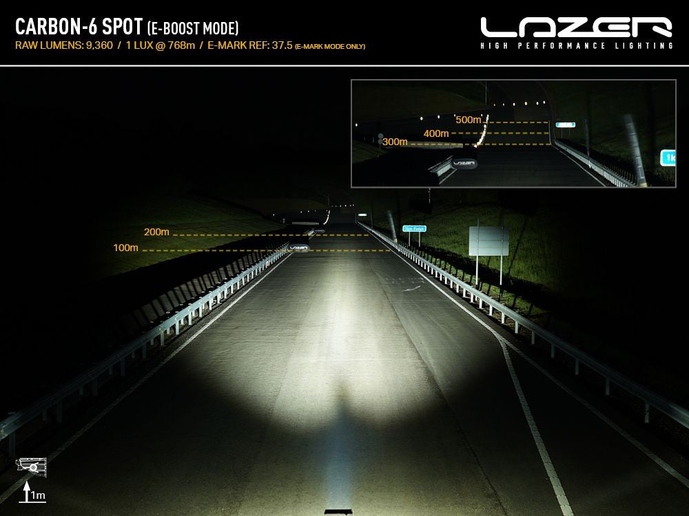 LAZER LAMPS CARBON-6 Gen3 SPOT