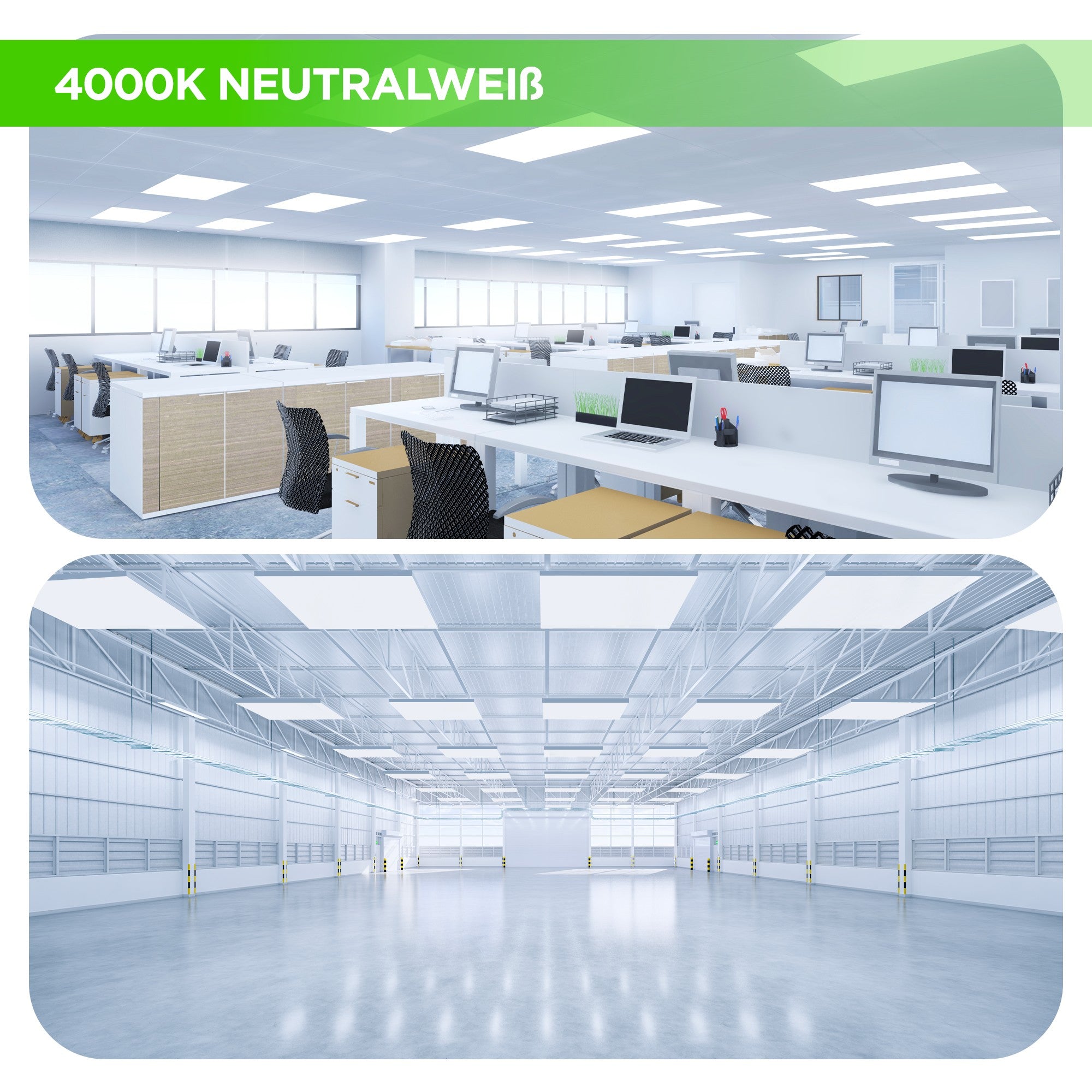 LED panel Lecom 620x620x9mm 24W 4000K