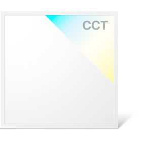 Lecom LED-paneel 62x62cm, kleurtemperatuur (CCT), 40W, 3000 - 6000 K, CRI:90