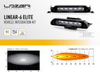 Laserlampen Radiator Grille Kit VW Caddy 2015-2020 Linear 6 STD/Elite