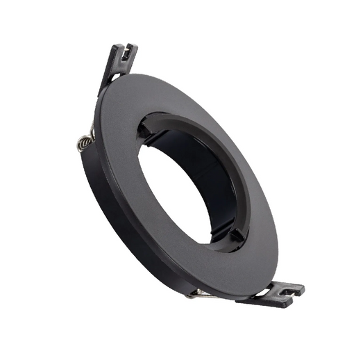Classic round swivel mounting frame Ø68mm white/black