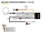 Lazer Lamps Cable Set Single (for Utility 80HD series with adjustable brightness and RP hyperspot)