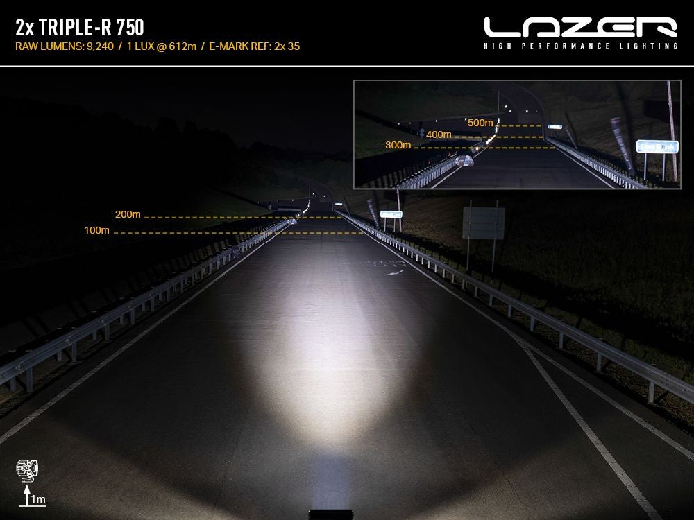 LAZER LAMPS Kühlergrill-Kit MERCEDES SPRINTER (906  2013-2017) Triple-R 750 Gen2