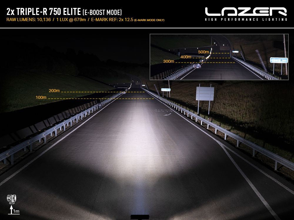 LAZER LAMPS Kühlergrill-Kit MERCEDES SPRINTER (906  2013-2017) Triple-R 750 Gen2