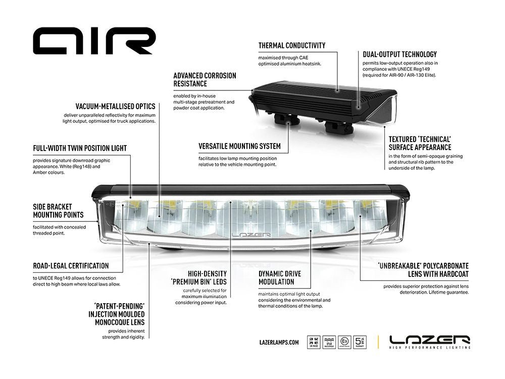 LAZER LAMPS AIR-90