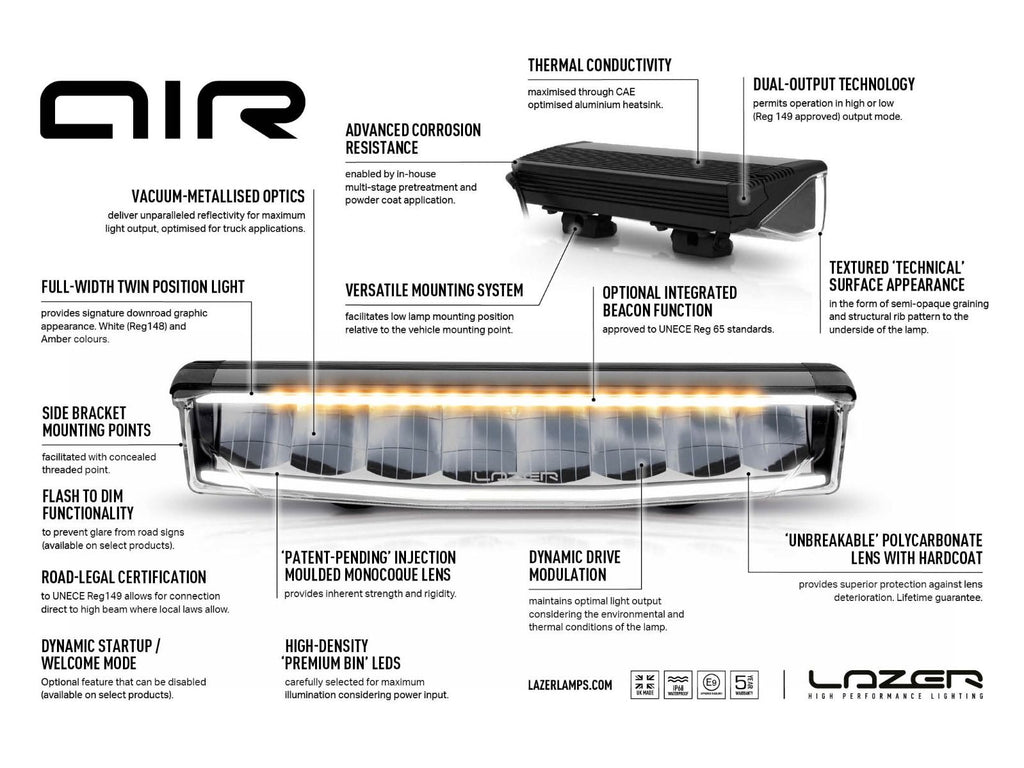 LAZER LAMPS AIR-55