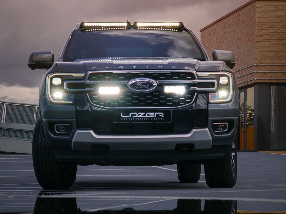 LAZER LAMPS RoofPod Kit FORD Ranger / VW Amarok (2023+) GLIDE 18