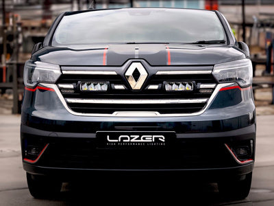 LAZER LAMPS Grille Kit for Renault Trafic (2019+) Triple-R 750 Standard Gen2 