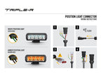 LAZER LAMPS Kühlergrill-Kit TOYOTA Hilux GR Sport (2022-2024) Triple-R 750 G2